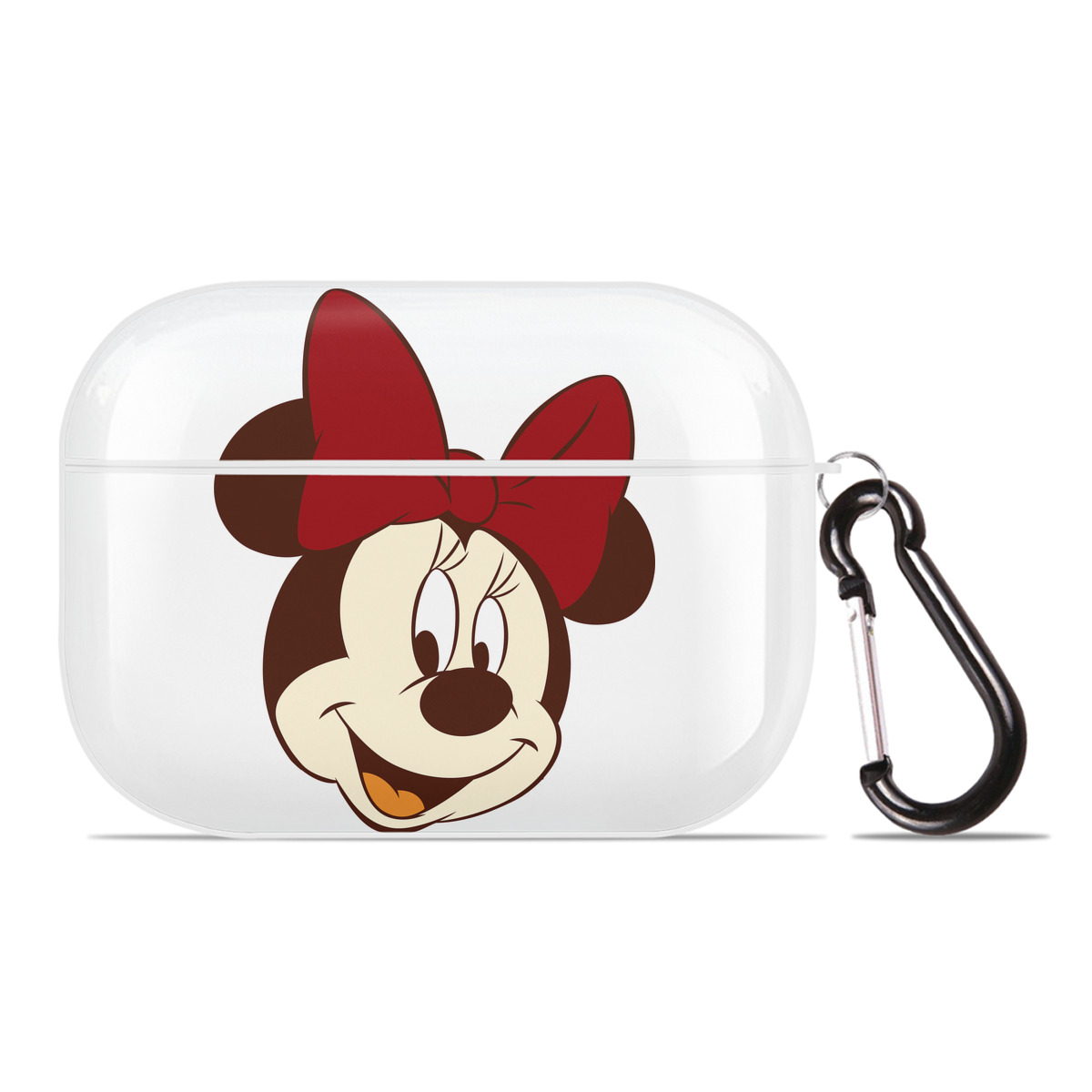 （画像用） ミッキーマウス Mickey Mouse 【AirPods Pro用】ハードシェル保護ケース 耐衝撃・防指紋・カラビナ付き商品仕様