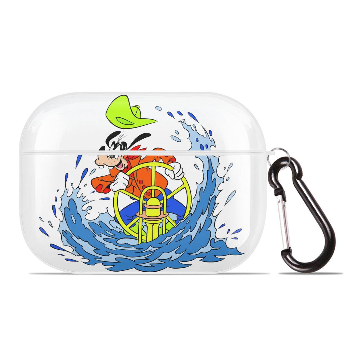 （画像用） ミッキーマウス Mickey Mouse 【AirPods Pro用】ハードシェル保護ケース 耐衝撃・防指紋・カラビナ付き商品仕様