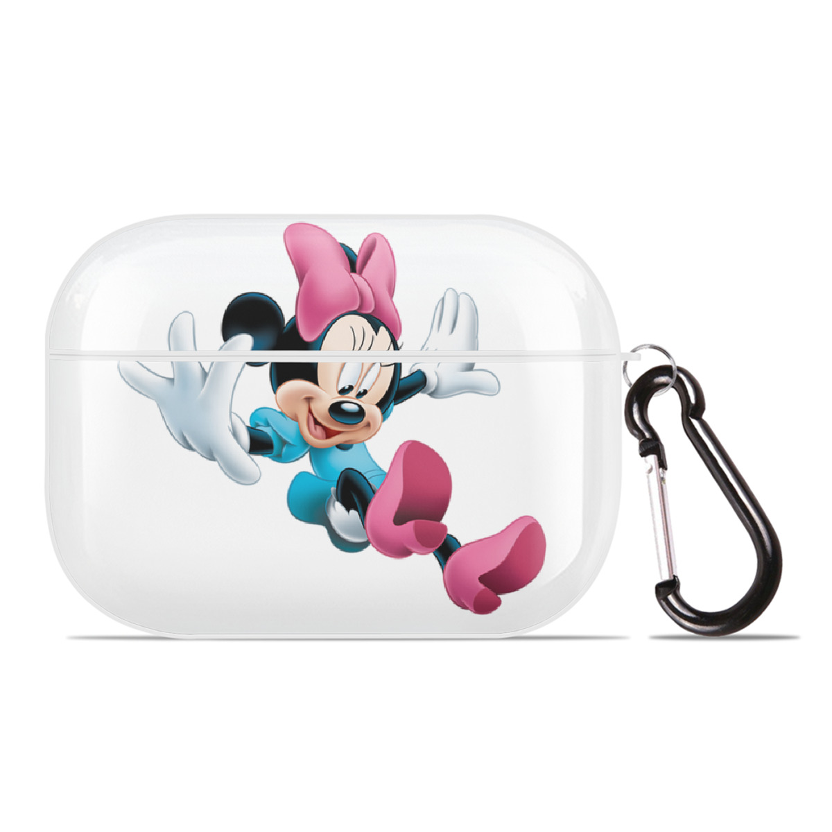 （画像用） ミッキーマウス Mickey Mouse 【AirPods Pro用】ハードシェル保護ケース 耐衝撃・防指紋・カラビナ付き商品仕様