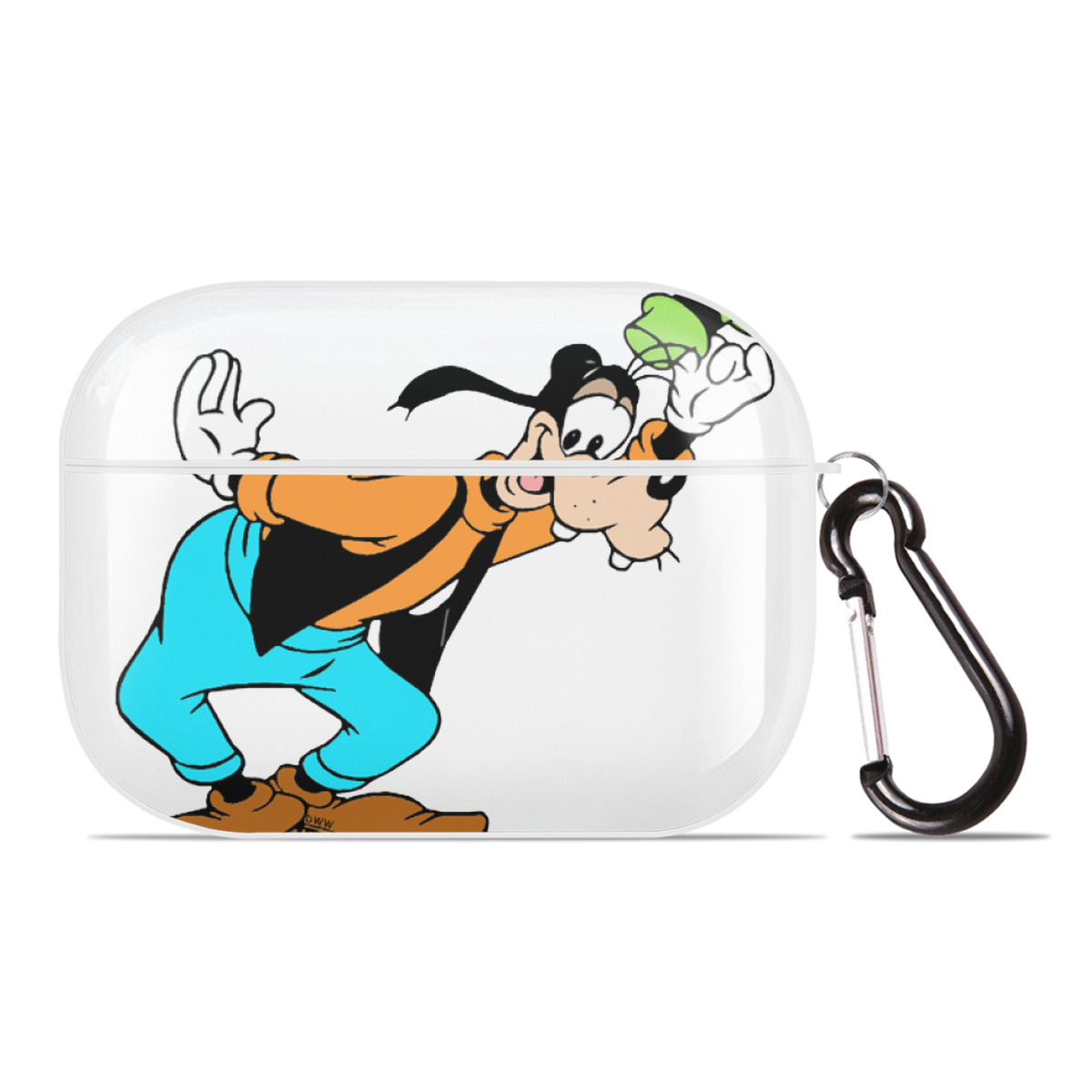 （画像用） ミッキーマウス Mickey Mouse 【AirPods Pro用】ハードシェル保護ケース 耐衝撃・防指紋・カラビナ付き商品仕様