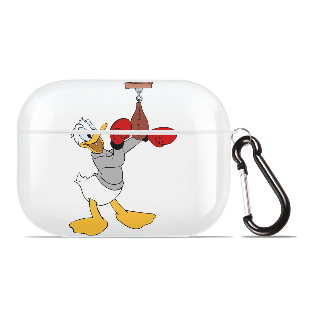 （画像用） ミッキーマウス Mickey Mouse 【AirPods Pro用】ハードシェル保護ケース 耐衝撃・防指紋・カラビナ付き商品仕様
