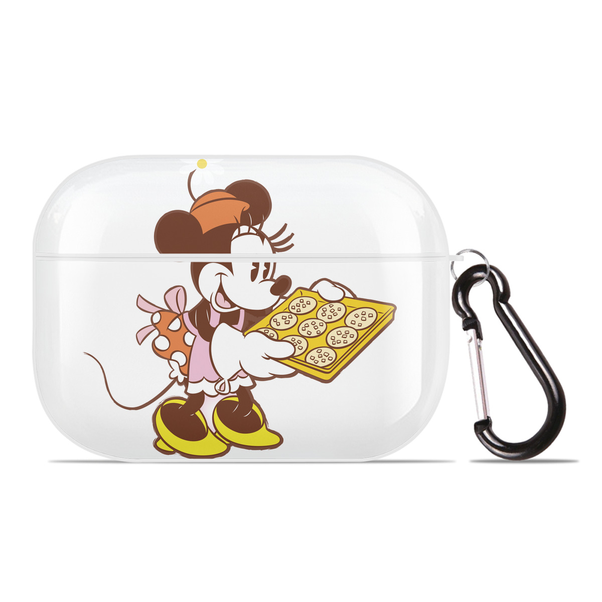 （画像用） ミッキーマウス Mickey Mouse 【AirPods Pro用】ハードシェル保護ケース 耐衝撃・防指紋・カラビナ付き商品仕様