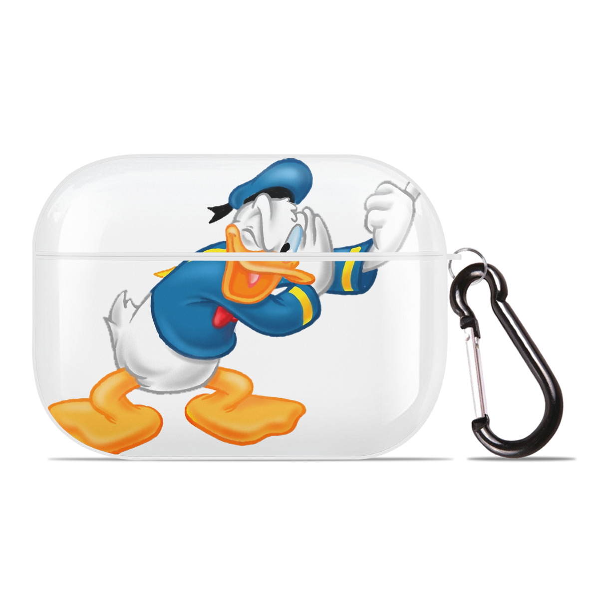 （画像用） ミッキーマウス Mickey Mouse 【AirPods Pro用】ハードシェル保護ケース 耐衝撃・防指紋・カラビナ付き商品仕様