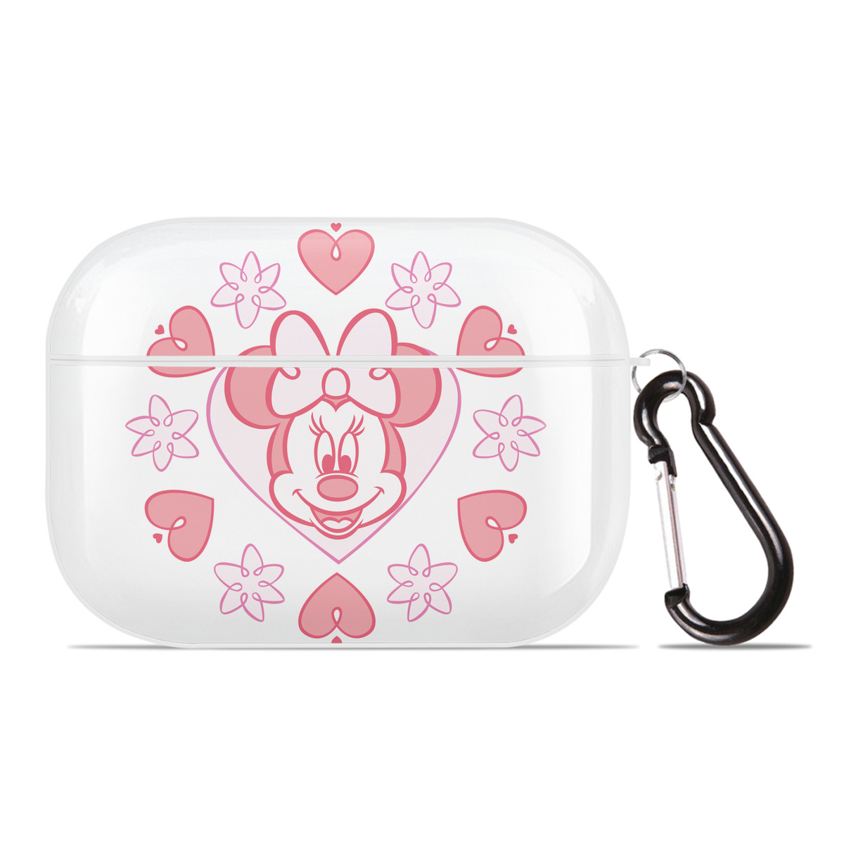 （画像用） ミッキーマウス Mickey Mouse 【AirPods Pro用】ハードシェル保護ケース 耐衝撃・防指紋・カラビナ付き商品仕様