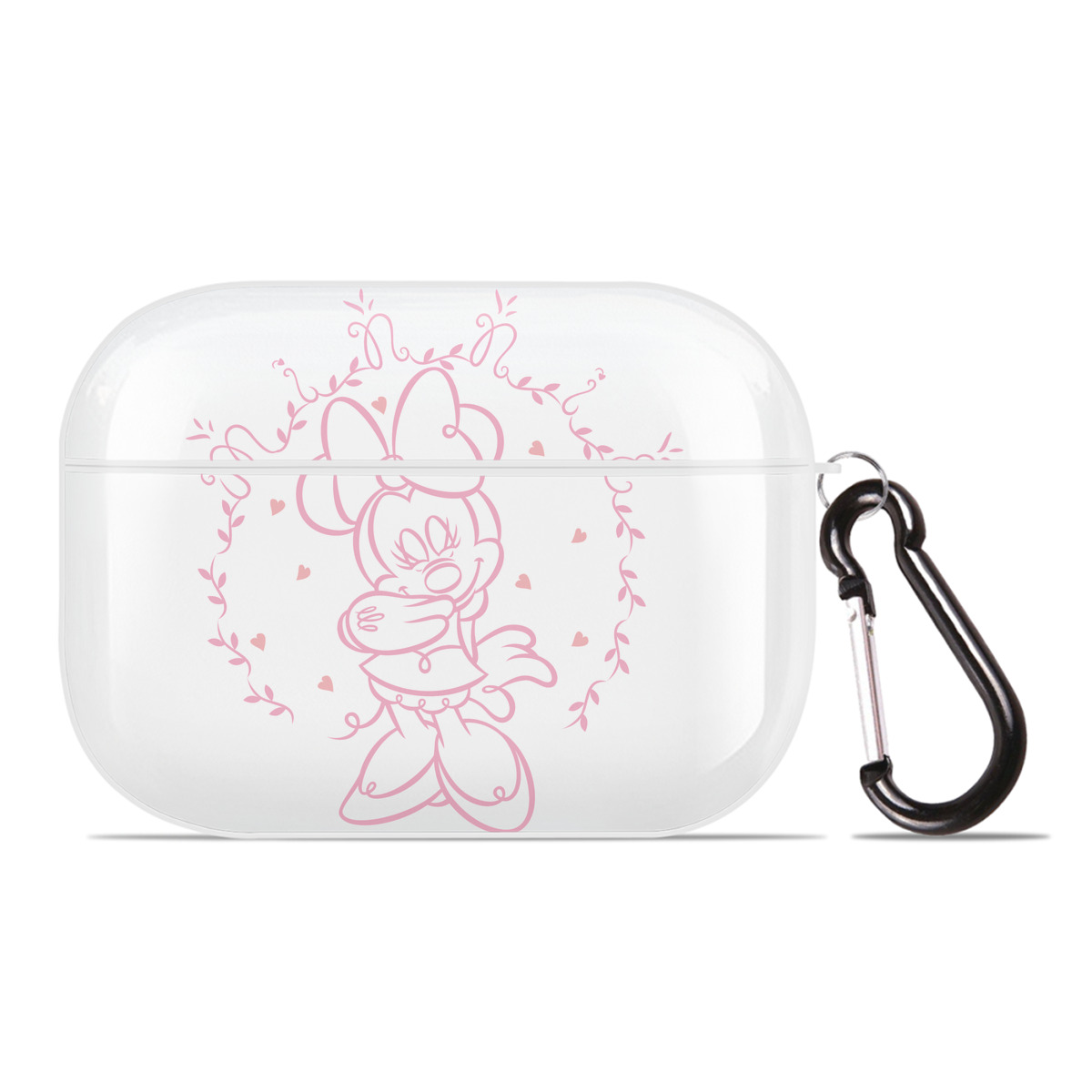 （画像用） ミッキーマウス Mickey Mouse 【AirPods Pro用】ハードシェル保護ケース 耐衝撃・防指紋・カラビナ付き商品仕様