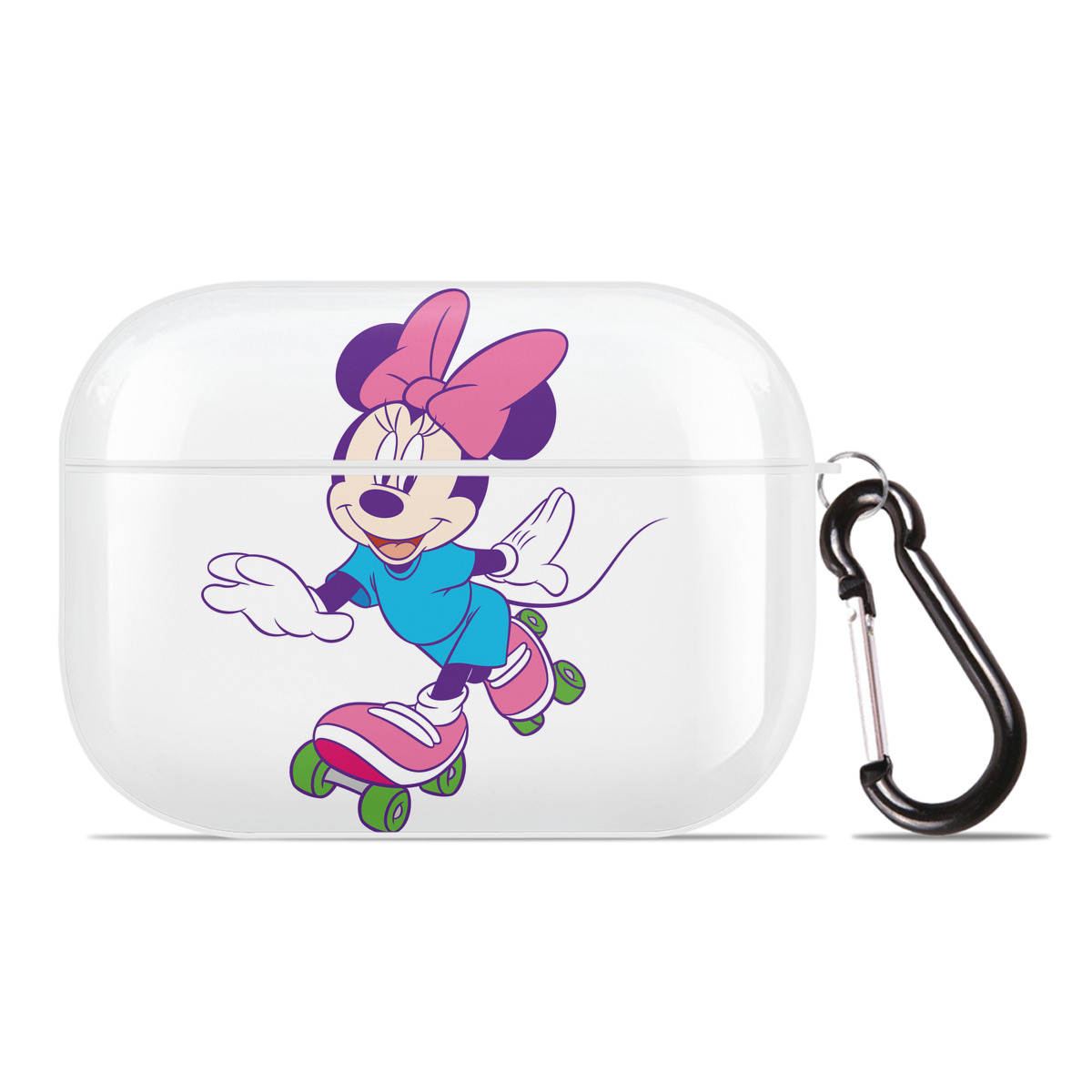 （画像用） ミッキーマウス Mickey Mouse 【AirPods Pro用】ハードシェル保護ケース 耐衝撃・防指紋・カラビナ付き商品仕様