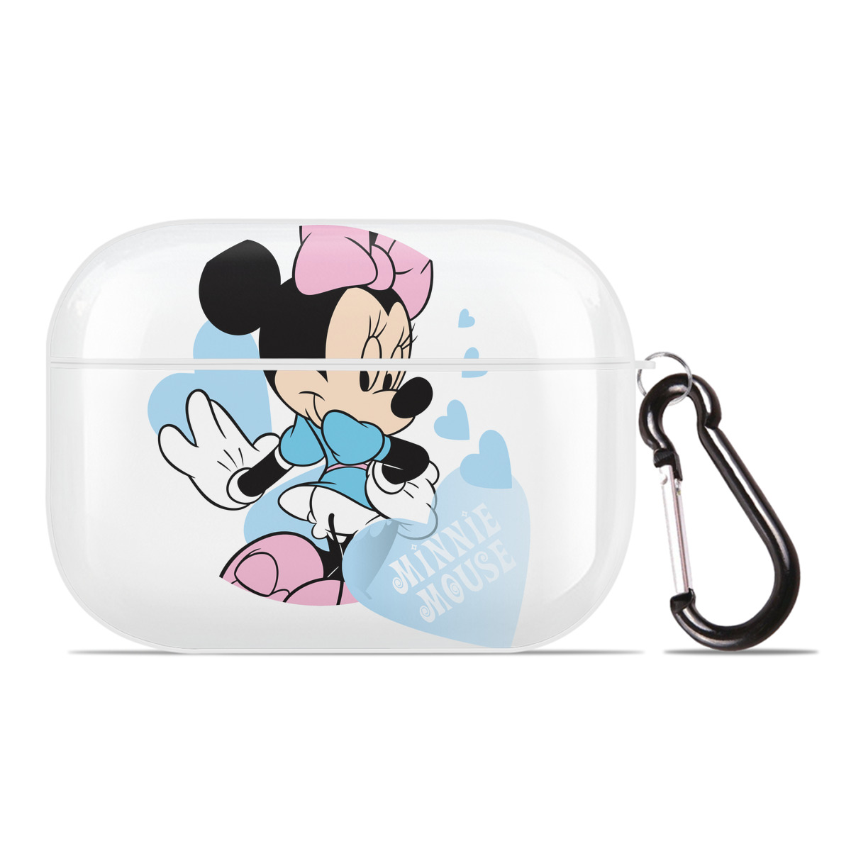 （画像用） ミッキーマウス Mickey Mouse 【AirPods Pro用】ハードシェル保護ケース 耐衝撃・防指紋・カラビナ付き商品仕様