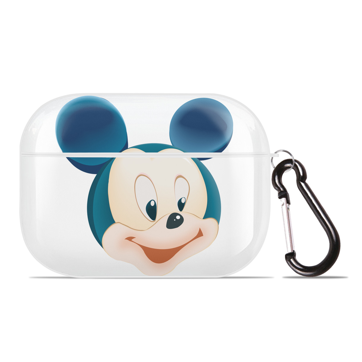 （画像用） ミッキーマウス Mickey Mouse 【AirPods Pro用】ハードシェル保護ケース 耐衝撃・防指紋・カラビナ付き商品仕様
