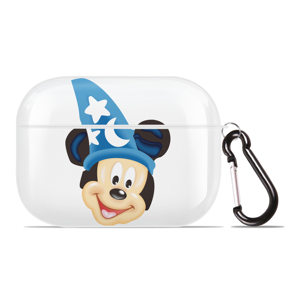 （画像用） ミッキーマウス Mickey Mouse 【AirPods Pro用】ハードシェル保護ケース 耐衝撃・防指紋・カラビナ付き商品仕様