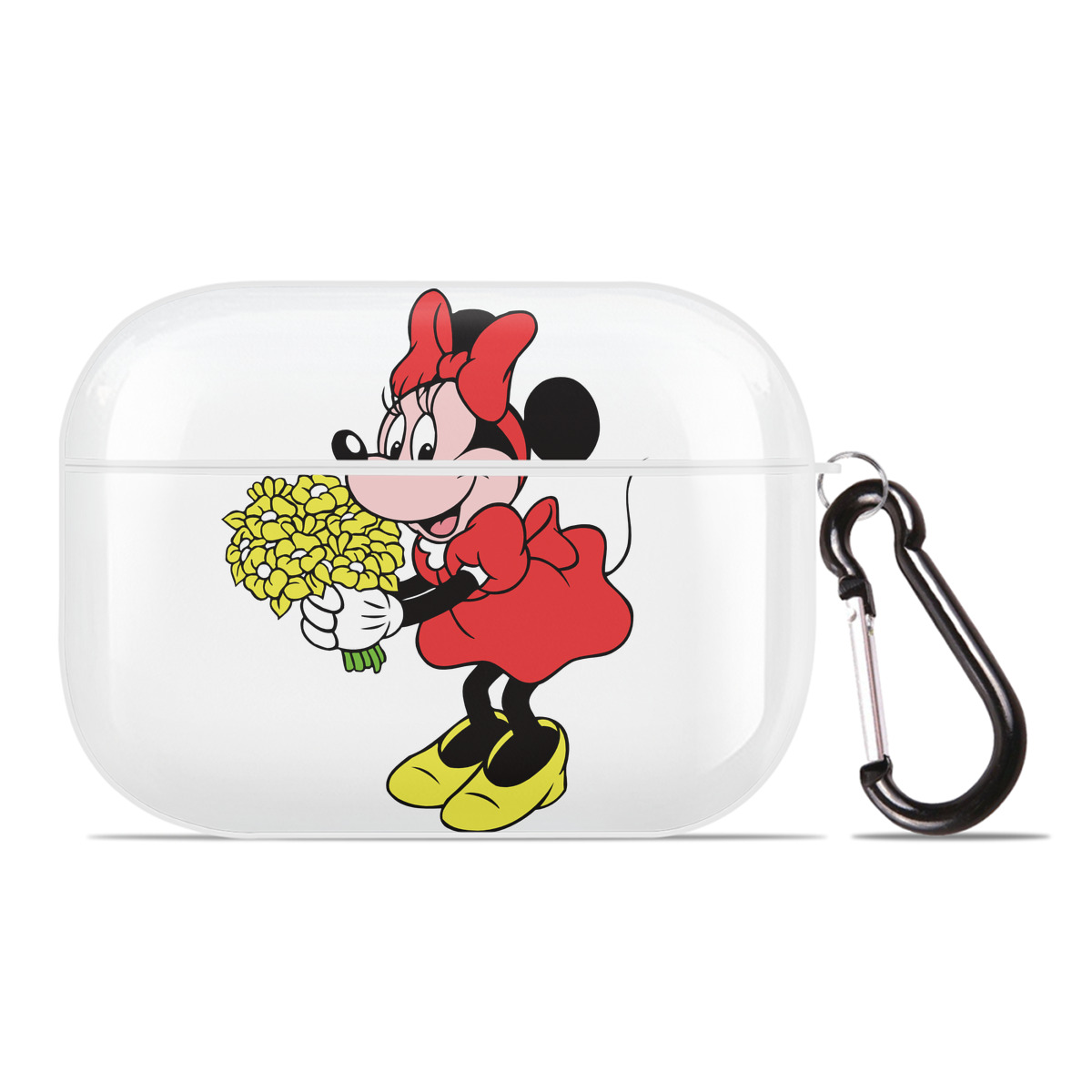 （画像用） ミッキーマウス Mickey Mouse 【AirPods Pro用】ハードシェル保護ケース 耐衝撃・防指紋・カラビナ付き商品仕様