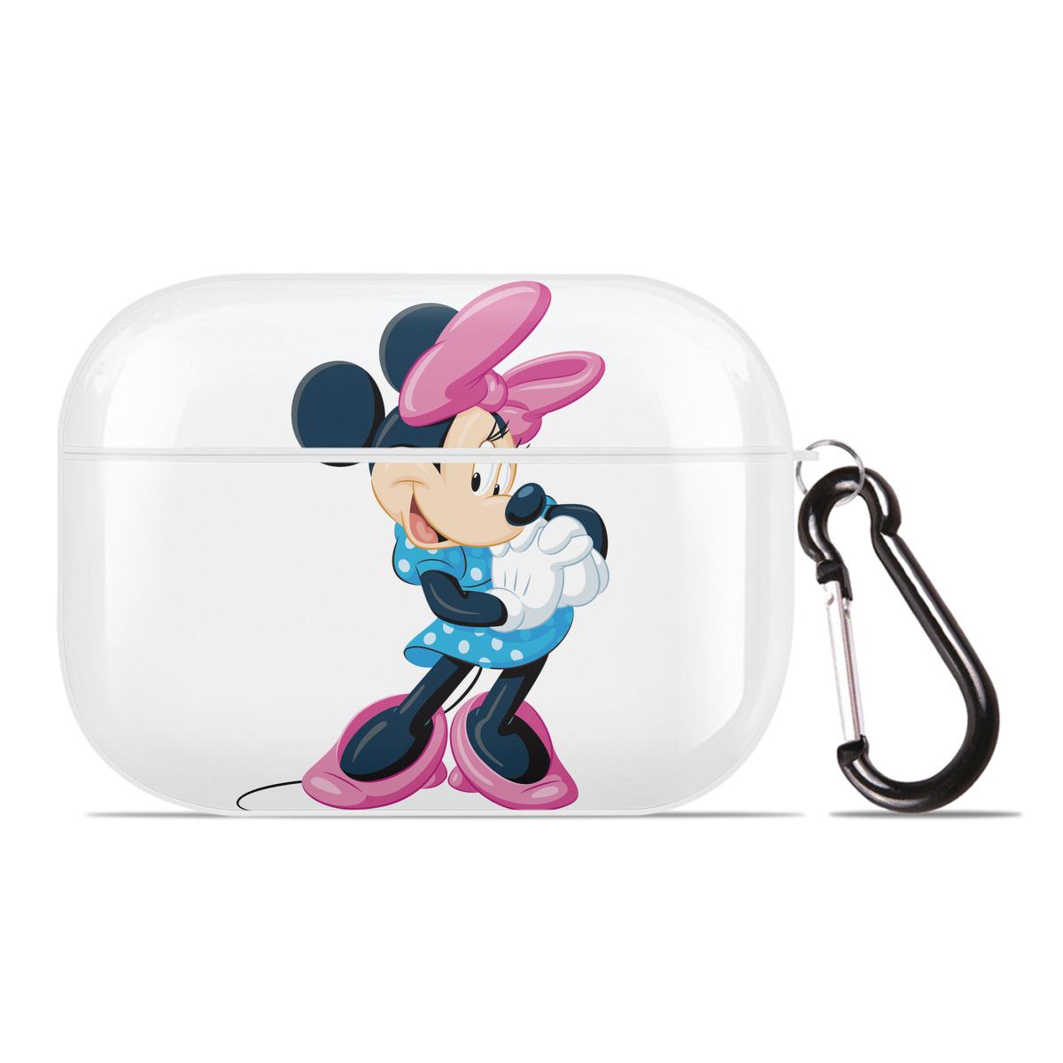 （画像用） ミッキーマウス Mickey Mouse 【AirPods Pro用】ハードシェル保護ケース 耐衝撃・防指紋・カラビナ付き商品仕様