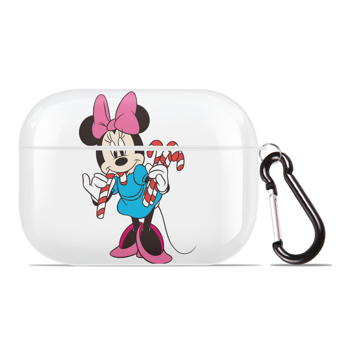 （画像用） ミッキーマウス Mickey Mouse 【AirPods Pro用】ハードシェル保護ケース 耐衝撃・防指紋・カラビナ付き商品仕様