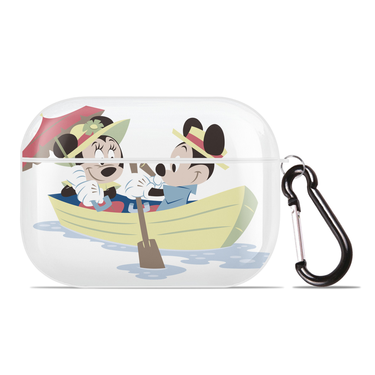 （画像用） ミッキーマウス Mickey Mouse 【AirPods Pro用】ハードシェル保護ケース 耐衝撃・防指紋・カラビナ付き商品仕様