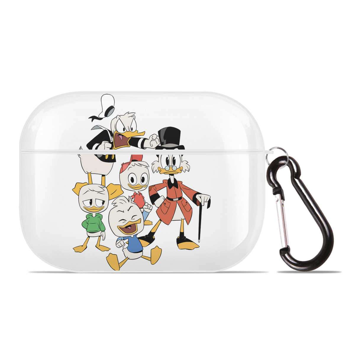 （画像用） ミッキーマウス Mickey Mouse 【AirPods Pro用】ハードシェル保護ケース 耐衝撃・防指紋・カラビナ付き商品仕様