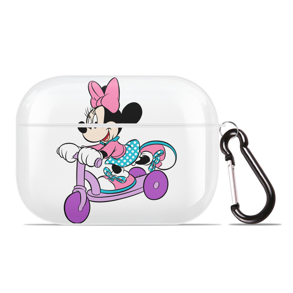 （画像用） ミッキーマウス Mickey Mouse 【AirPods Pro用】ハードシェル保護ケース 耐衝撃・防指紋・カラビナ付き商品仕様