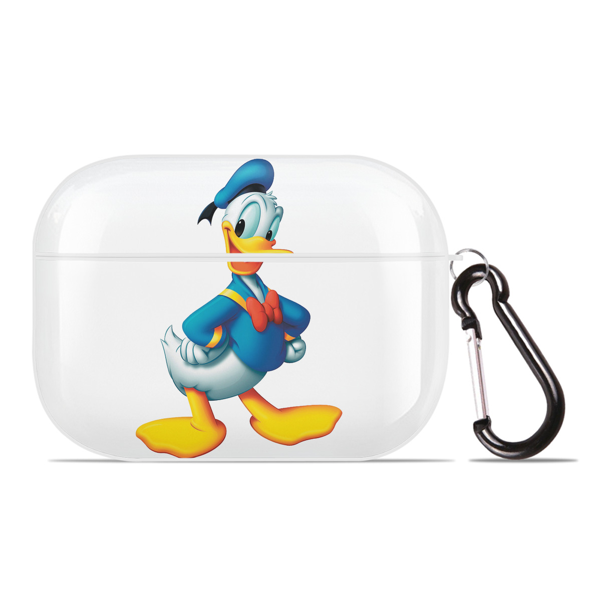 （画像用） ミッキーマウス Mickey Mouse 【AirPods Pro用】ハードシェル保護ケース 耐衝撃・防指紋・カラビナ付き商品仕様