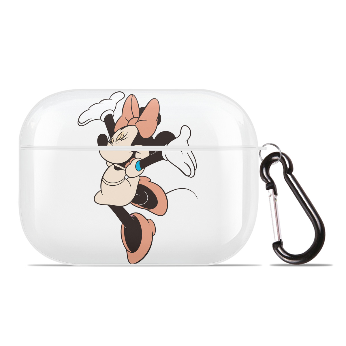 （画像用） ミッキーマウス Mickey Mouse 【AirPods Pro用】ハードシェル保護ケース 耐衝撃・防指紋・カラビナ付き商品仕様