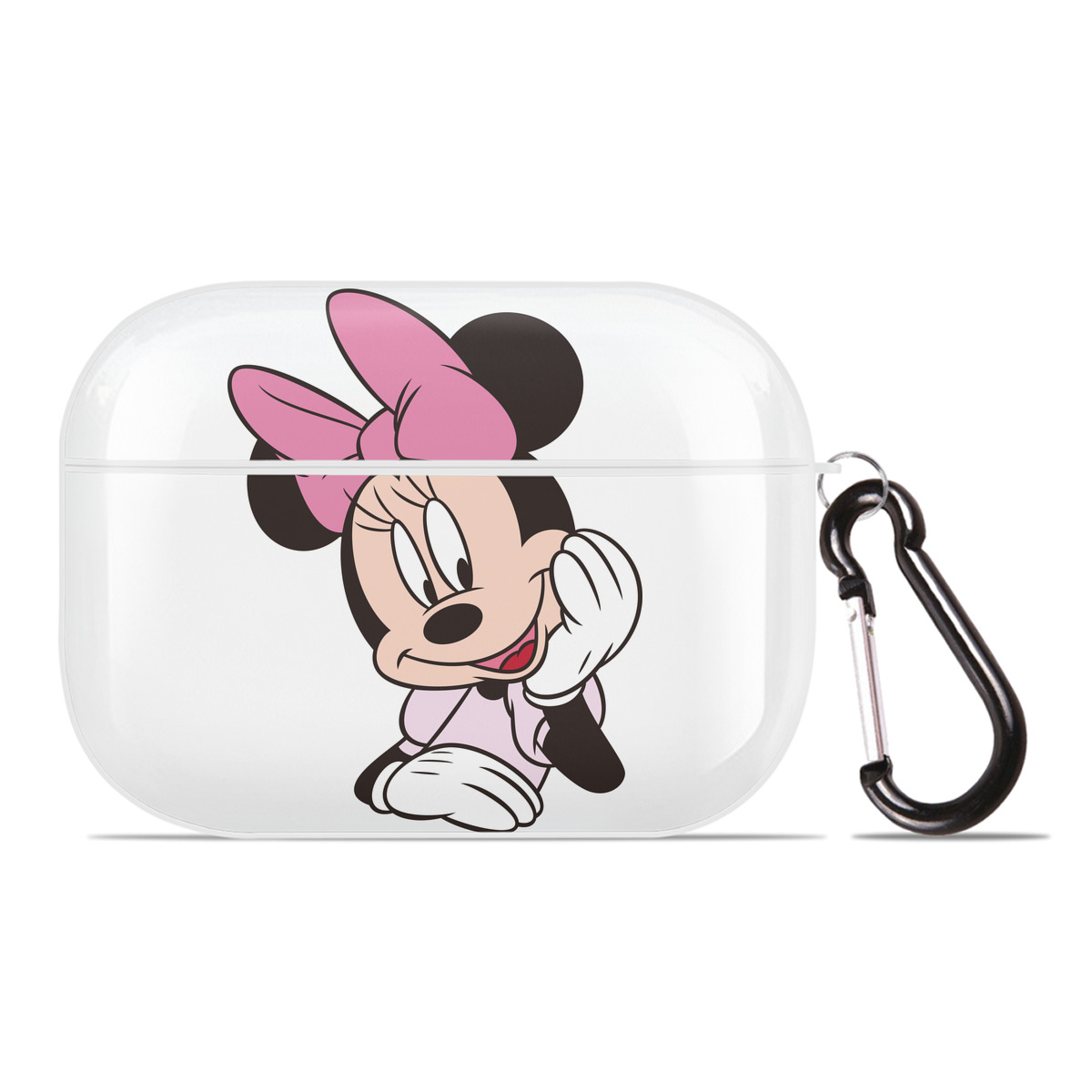 （画像用） ミッキーマウス Mickey Mouse 【AirPods Pro用】ハードシェル保護ケース 耐衝撃・防指紋・カラビナ付き商品仕様
