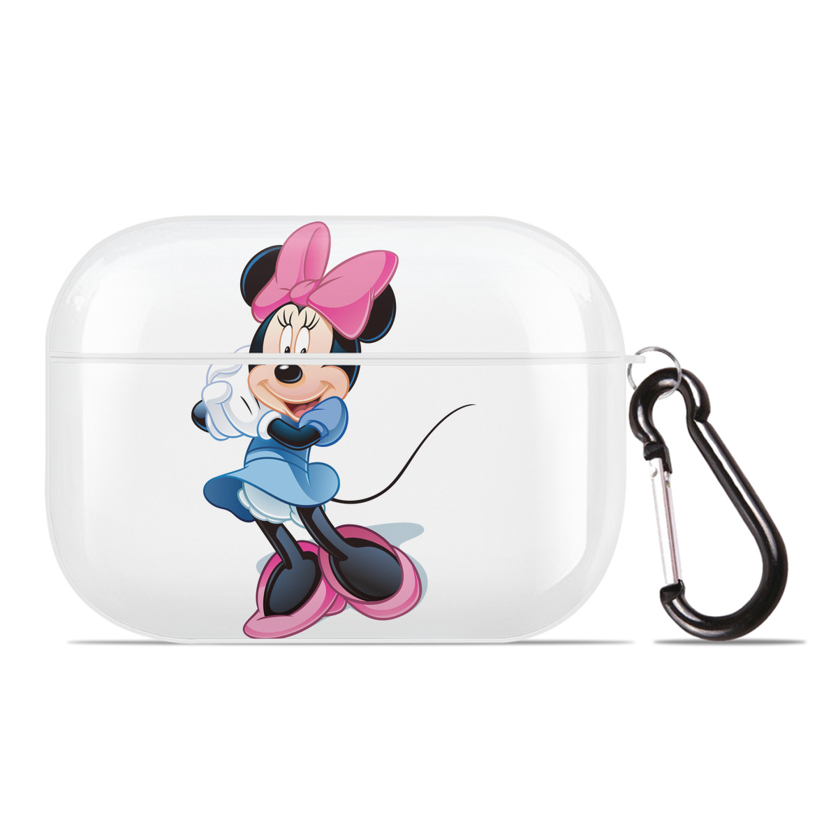（画像用） ミッキーマウス Mickey Mouse 【AirPods Pro用】ハードシェル保護ケース 耐衝撃・防指紋・カラビナ付き商品仕様