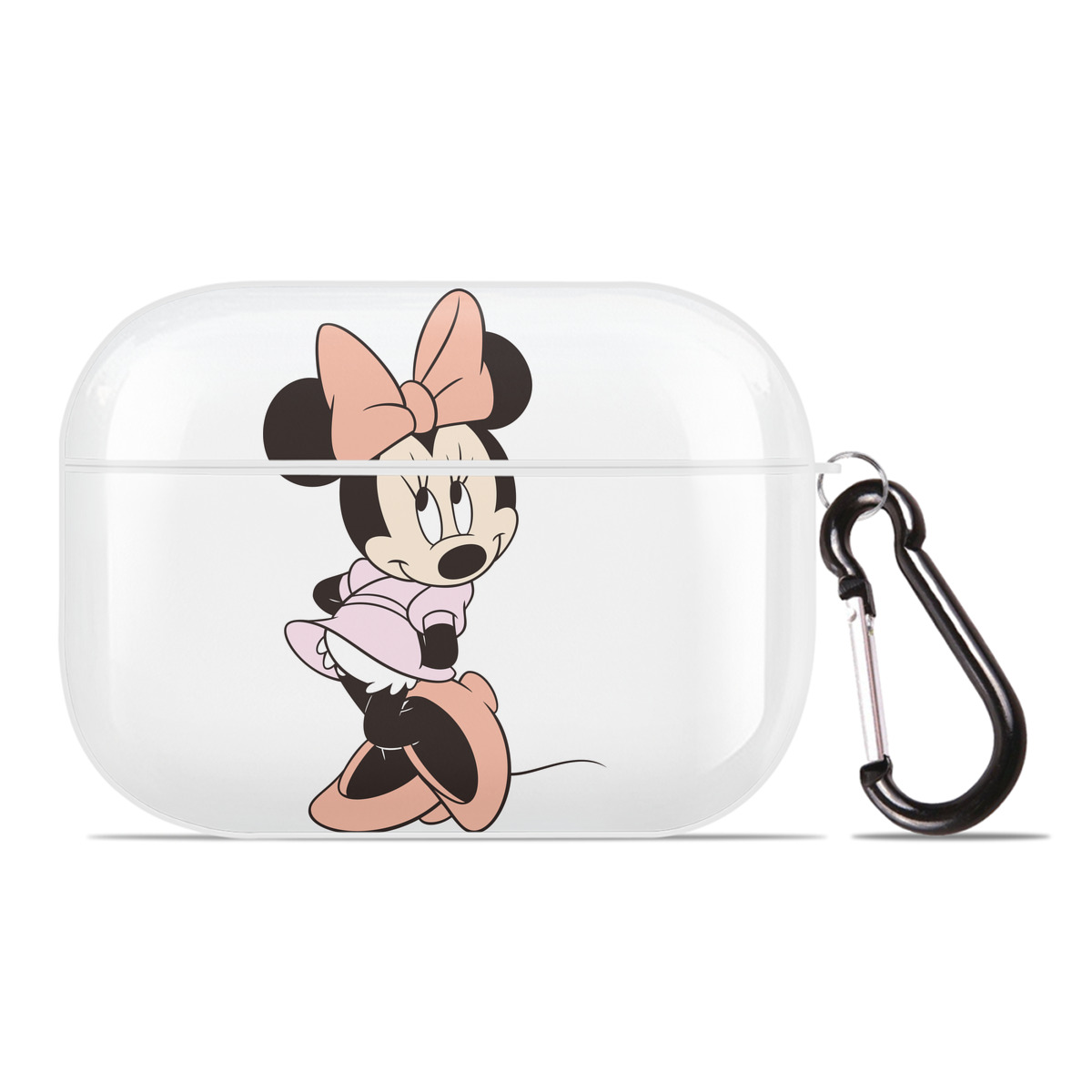 （画像用） ミッキーマウス Mickey Mouse 【AirPods Pro用】ハードシェル保護ケース 耐衝撃・防指紋・カラビナ付き商品仕様