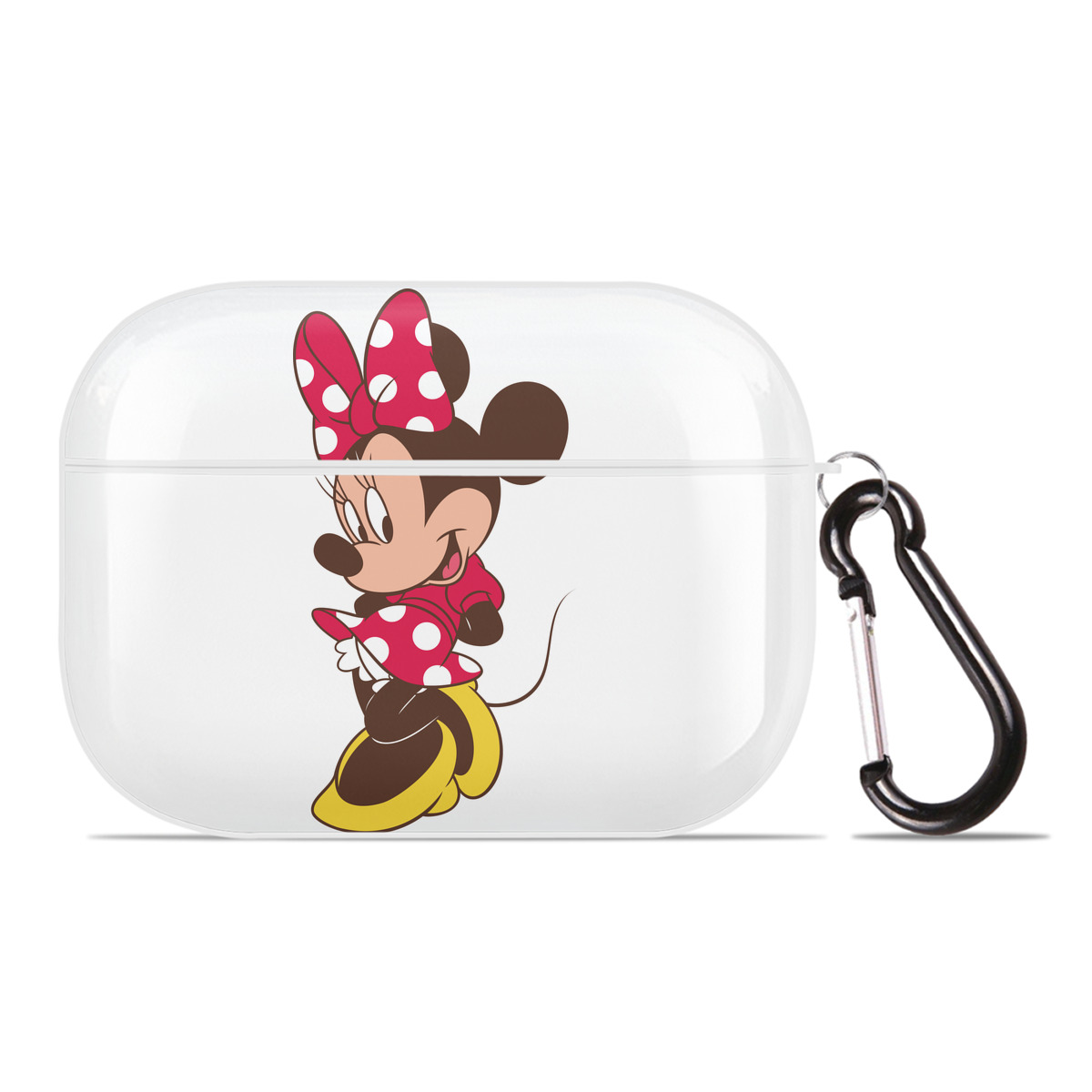 （画像用） ミッキーマウス Mickey Mouse 【AirPods Pro用】ハードシェル保護ケース 耐衝撃・防指紋・カラビナ付き商品仕様