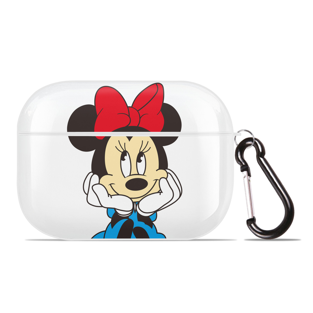 （画像用） ミッキーマウス Mickey Mouse 【AirPods Pro用】ハードシェル保護ケース 耐衝撃・防指紋・カラビナ付き商品仕様