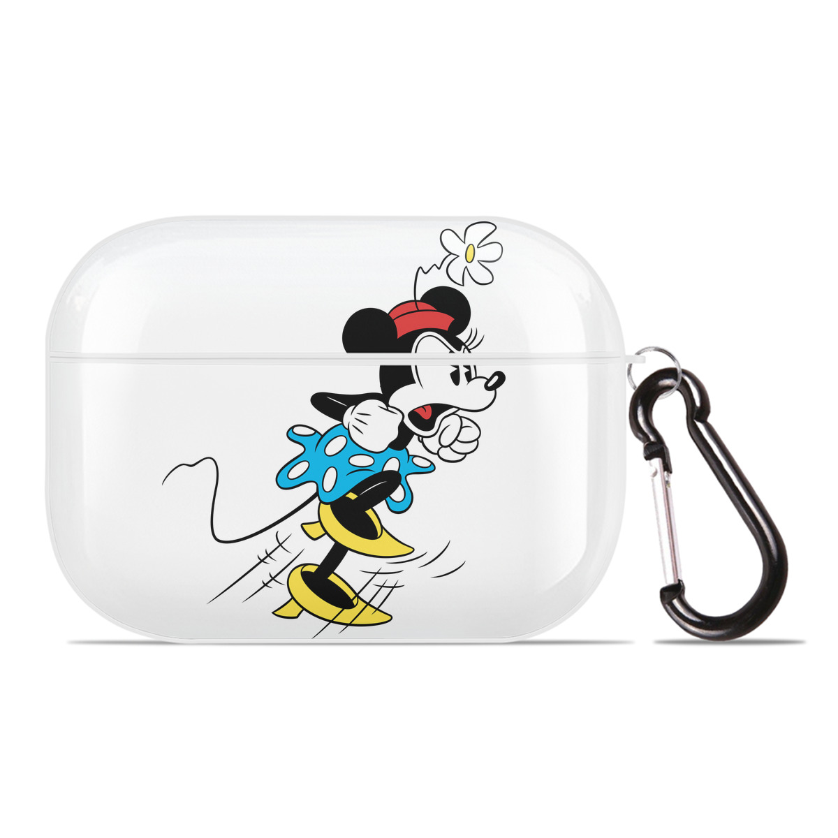 （画像用） ミッキーマウス Mickey Mouse 【AirPods Pro用】ハードシェル保護ケース 耐衝撃・防指紋・カラビナ付き商品仕様