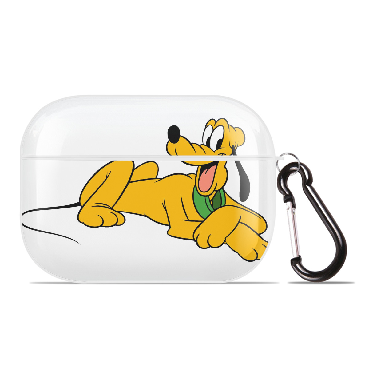 （画像用） ミッキーマウス Mickey Mouse 【AirPods Pro用】ハードシェル保護ケース 耐衝撃・防指紋・カラビナ付き商品仕様