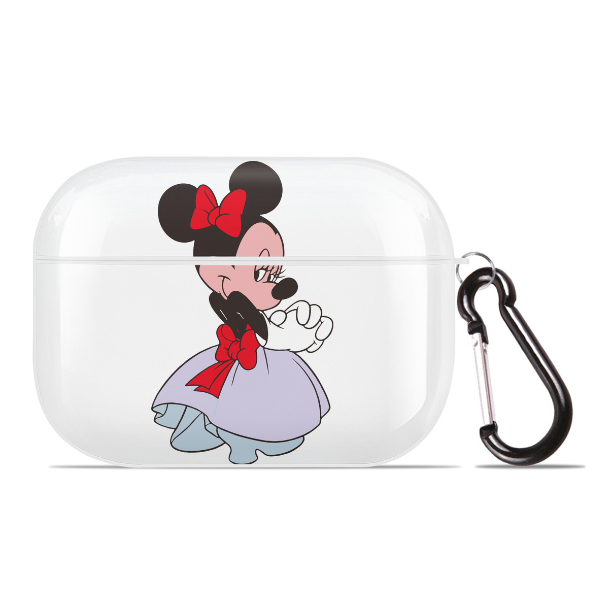 （画像用） ミッキーマウス Mickey Mouse 【AirPods Pro用】ハードシェル保護ケース 耐衝撃・防指紋・カラビナ付き商品仕様