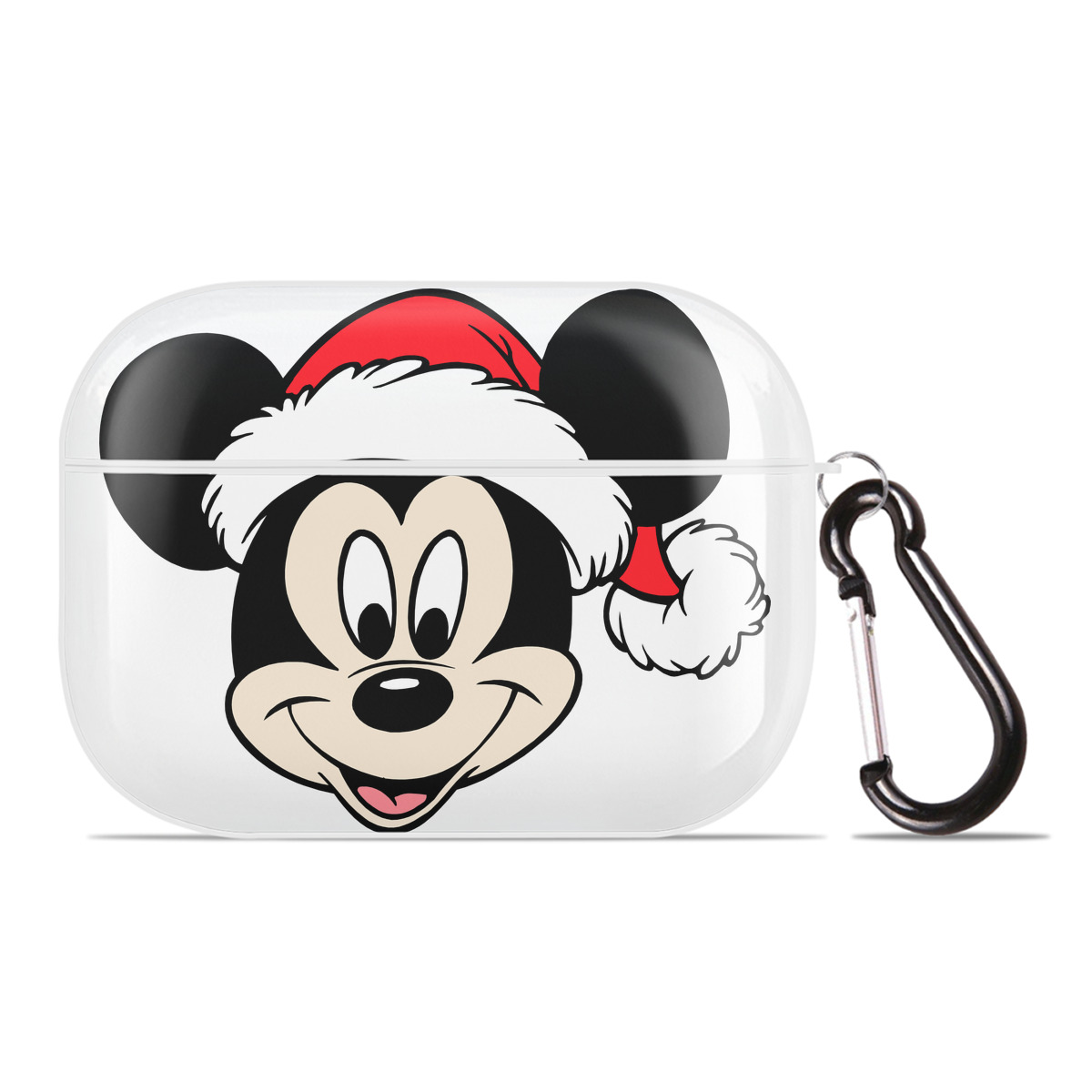 （画像用） ミッキーマウス Mickey Mouse 【AirPods Pro用】ハードシェル保護ケース 耐衝撃・防指紋・カラビナ付き商品仕様