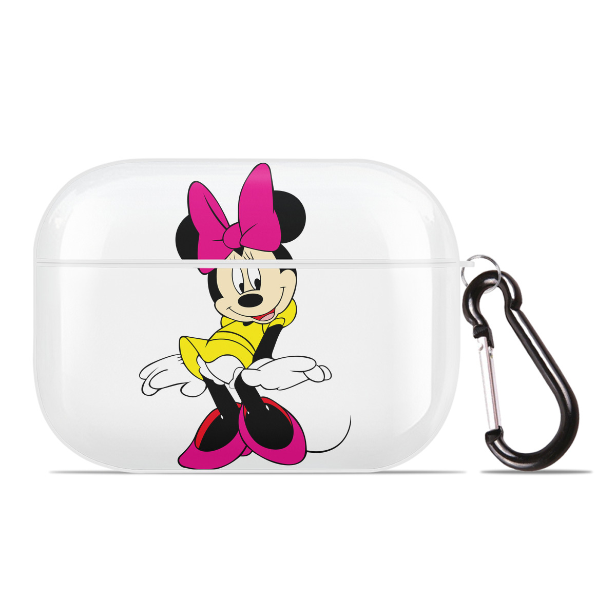 （画像用） ミッキーマウス Mickey Mouse 【AirPods Pro用】ハードシェル保護ケース 耐衝撃・防指紋・カラビナ付き商品仕様
