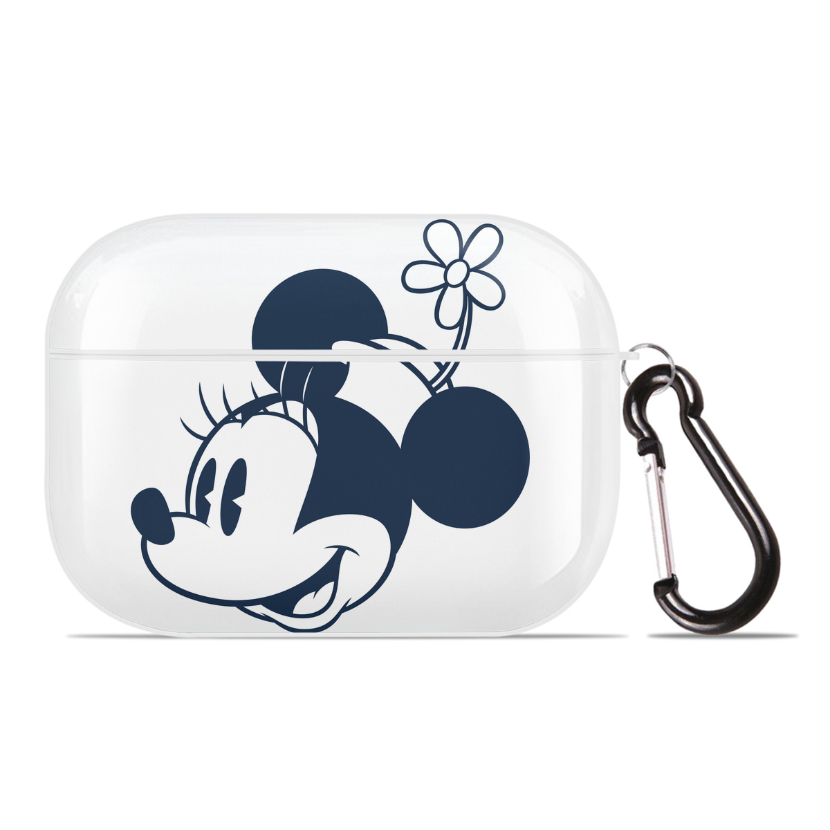 （画像用） ミッキーマウス Mickey Mouse 【AirPods Pro用】ハードシェル保護ケース 耐衝撃・防指紋・カラビナ付き商品仕様