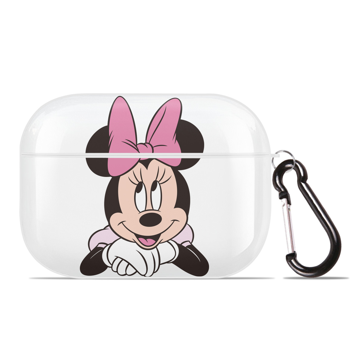 （画像用） ミッキーマウス Mickey Mouse 【AirPods Pro用】ハードシェル保護ケース 耐衝撃・防指紋・カラビナ付き商品仕様