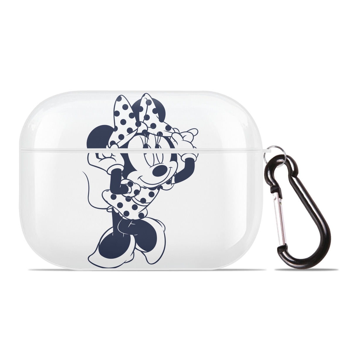 （画像用） ミッキーマウス Mickey Mouse 【AirPods Pro用】ハードシェル保護ケース 耐衝撃・防指紋・カラビナ付き商品仕様