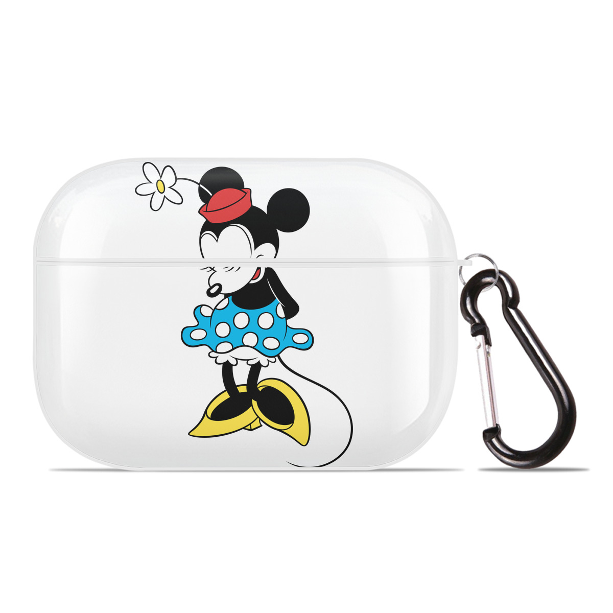 （画像用） ミッキーマウス Mickey Mouse 【AirPods Pro用】ハードシェル保護ケース 耐衝撃・防指紋・カラビナ付き商品仕様