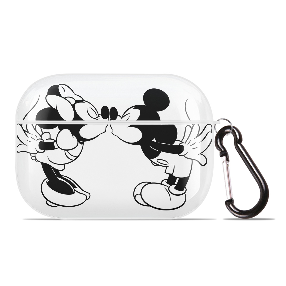 （画像用） ミッキーマウス Mickey Mouse 【AirPods Pro用】ハードシェル保護ケース 耐衝撃・防指紋・カラビナ付き商品仕様