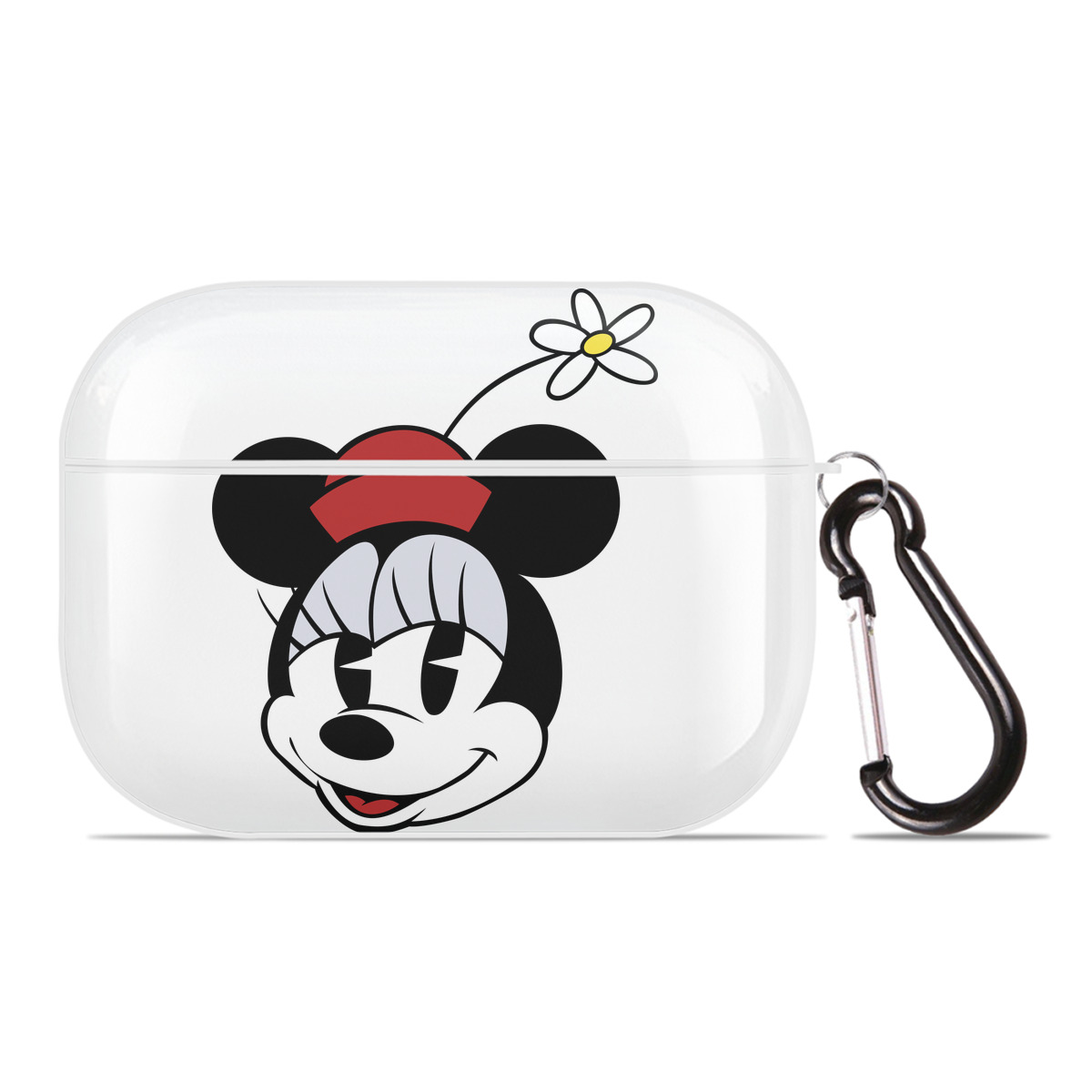 （画像用） ミッキーマウス Mickey Mouse 【AirPods Pro用】ハードシェル保護ケース 耐衝撃・防指紋・カラビナ付き商品仕様