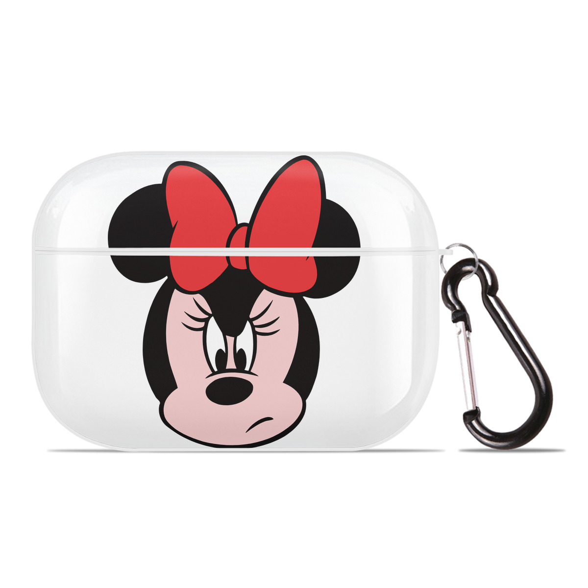 （画像用） ミッキーマウス Mickey Mouse 【AirPods Pro用】ハードシェル保護ケース 耐衝撃・防指紋・カラビナ付き商品仕様