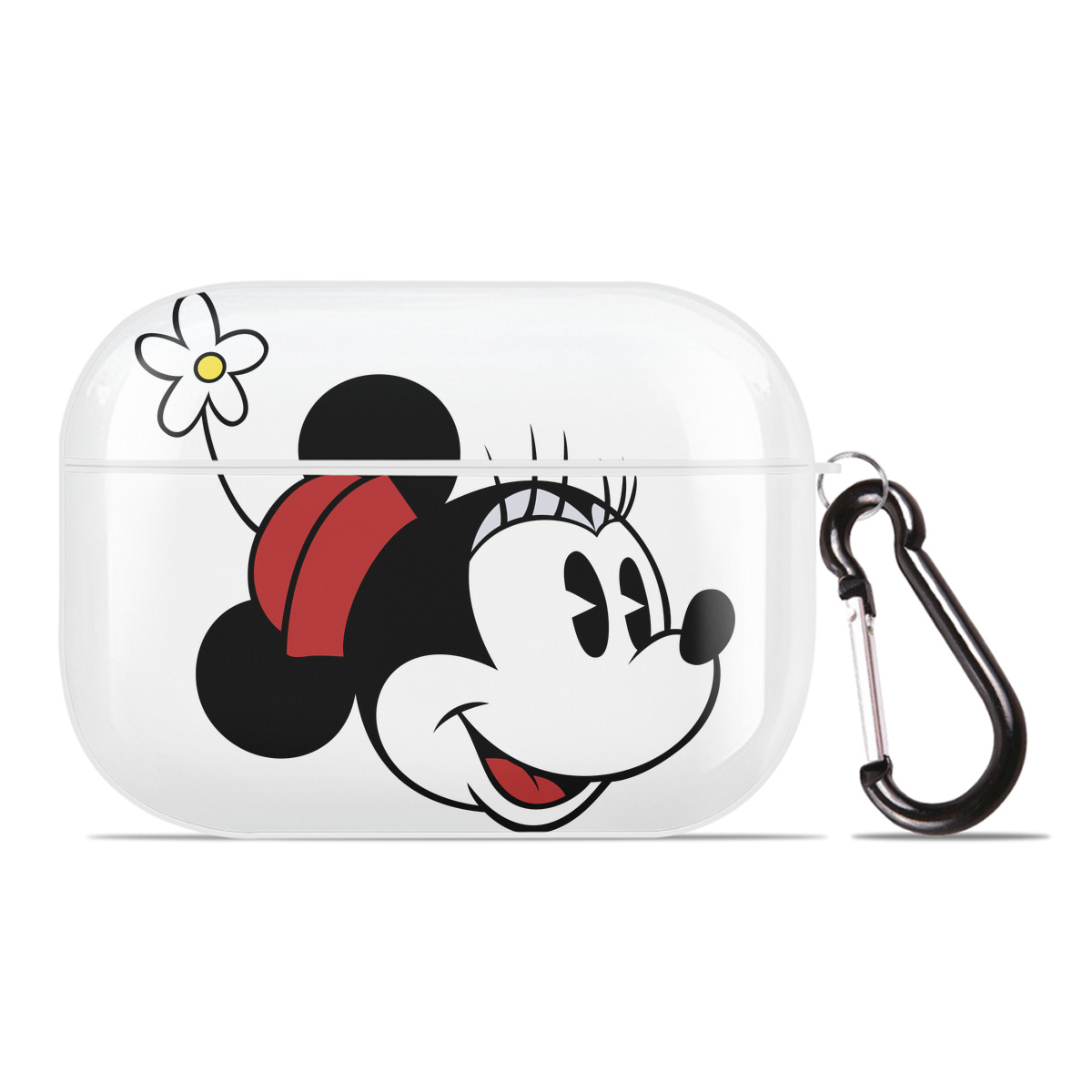 （画像用） ミッキーマウス Mickey Mouse 【AirPods Pro用】ハードシェル保護ケース 耐衝撃・防指紋・カラビナ付き商品仕様
