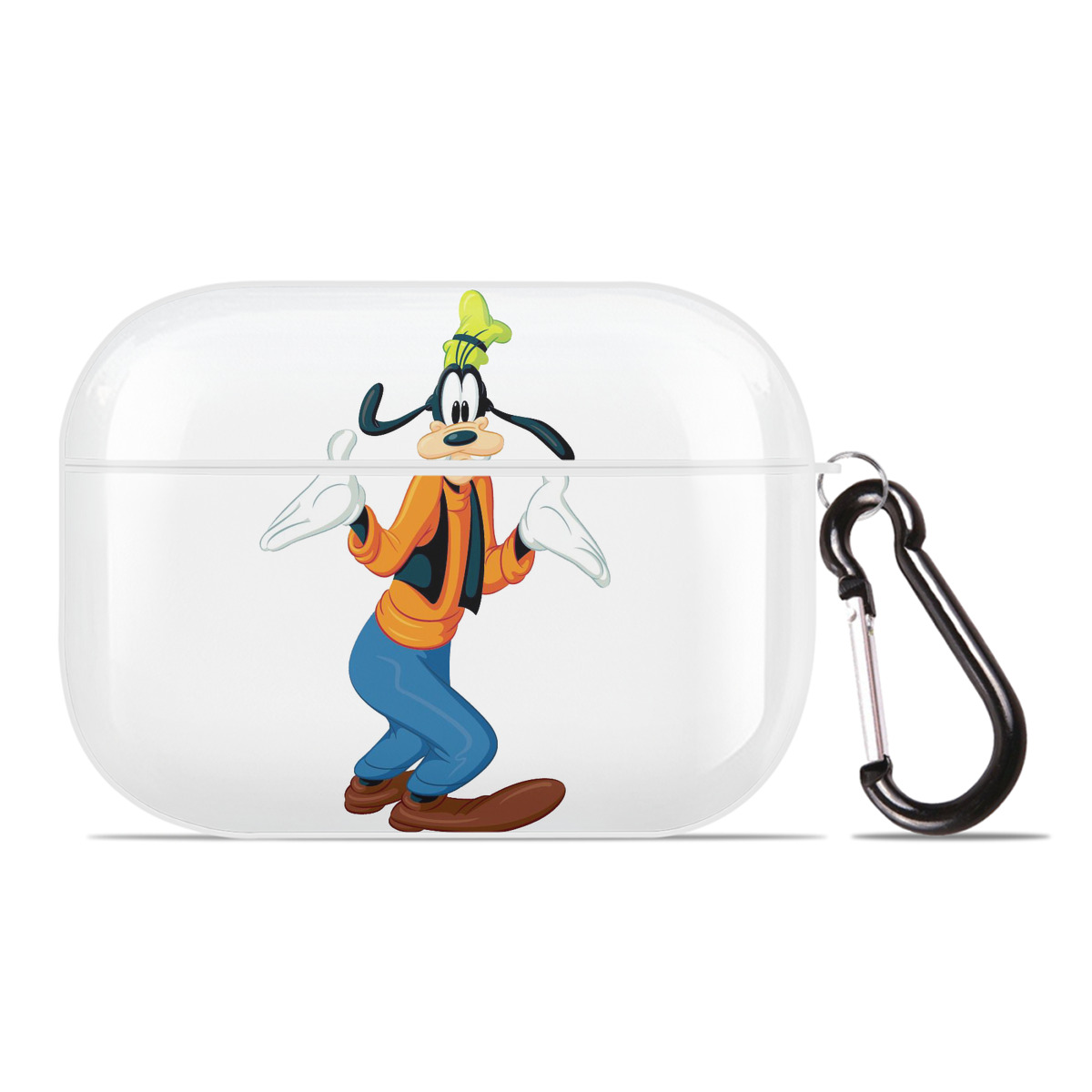 （画像用） ミッキーマウス Mickey Mouse 【AirPods Pro用】ハードシェル保護ケース 耐衝撃・防指紋・カラビナ付き商品仕様