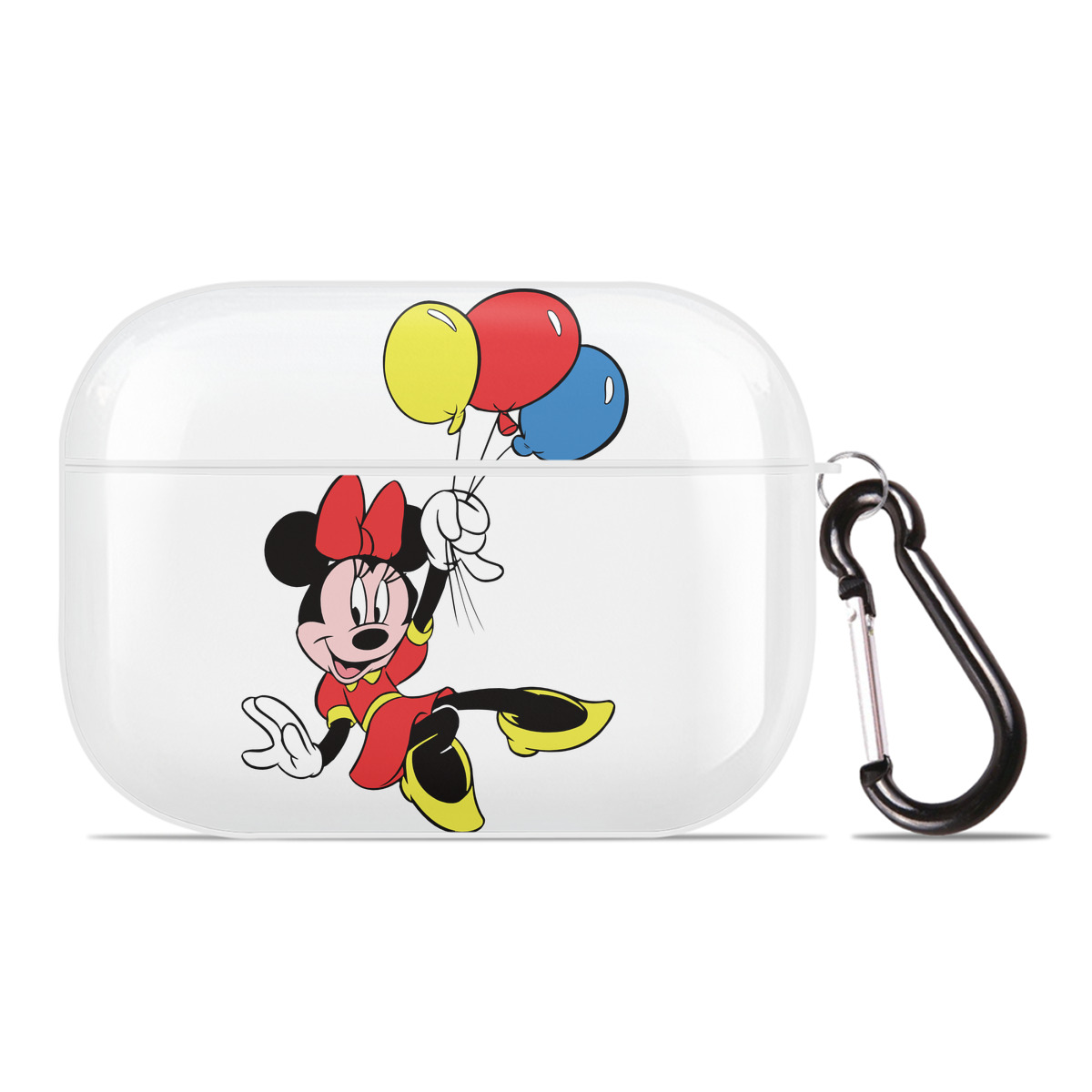 （画像用） ミッキーマウス Mickey Mouse 【AirPods Pro用】ハードシェル保護ケース 耐衝撃・防指紋・カラビナ付き商品仕様