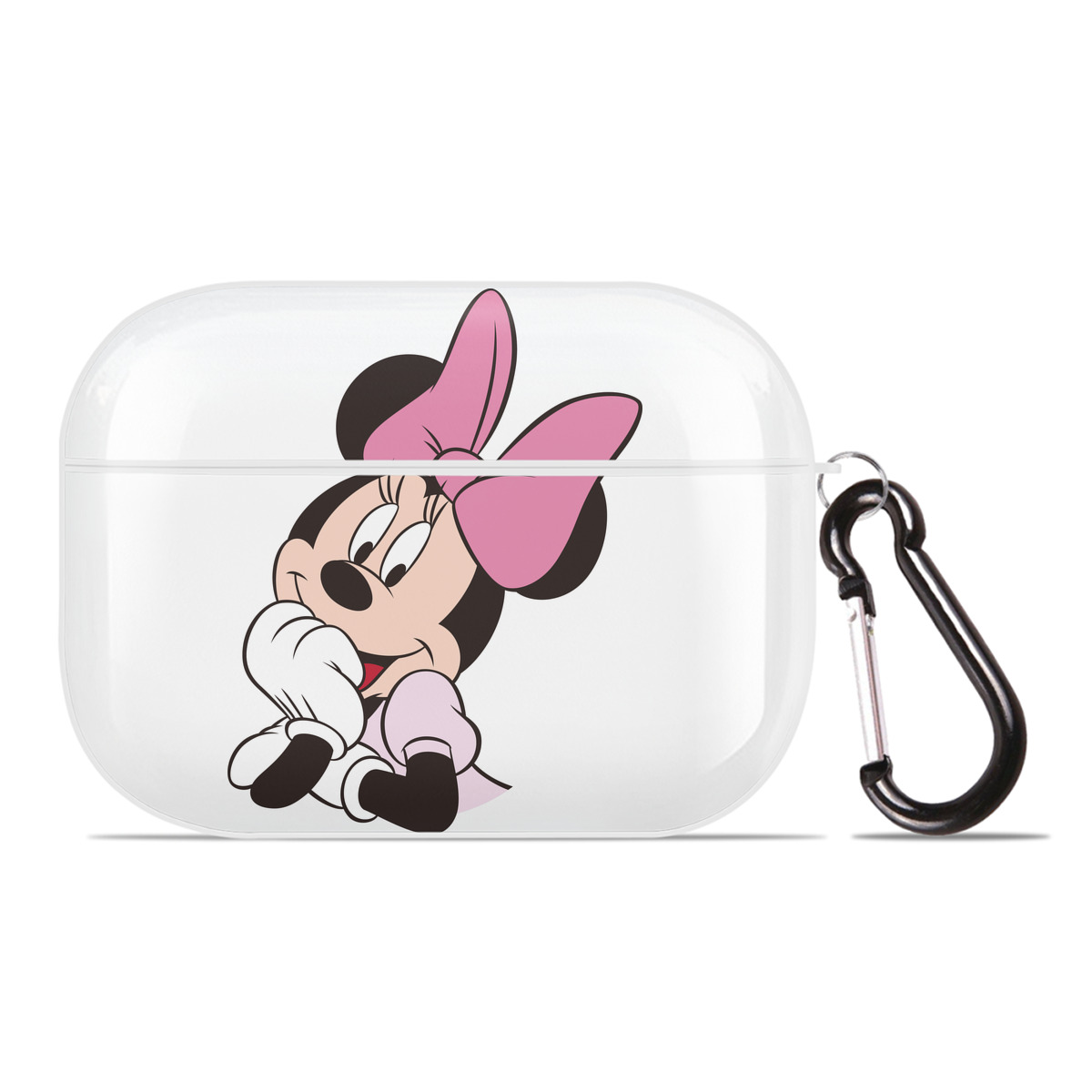 （画像用） ミッキーマウス Mickey Mouse 【AirPods Pro用】ハードシェル保護ケース 耐衝撃・防指紋・カラビナ付き商品仕様