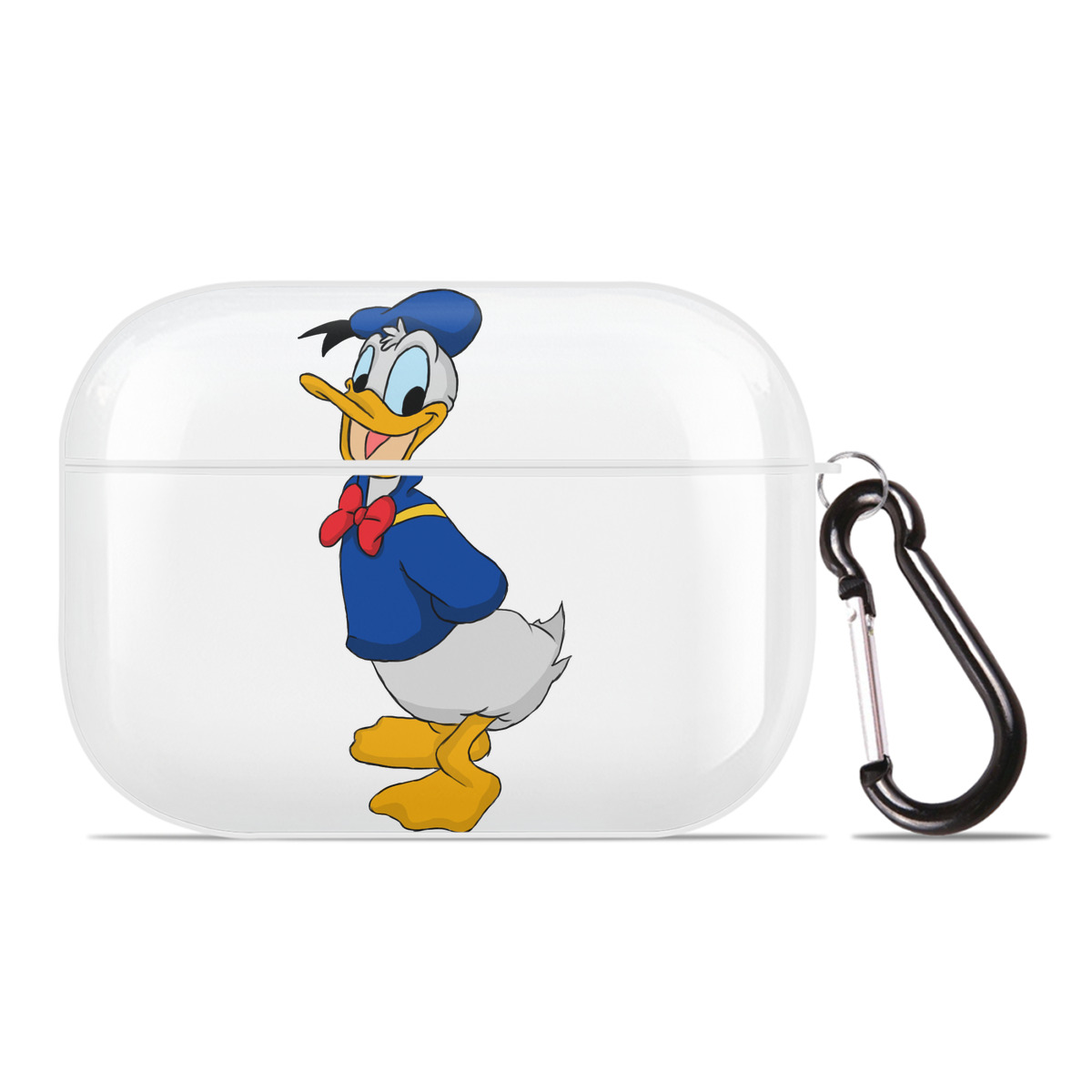 （画像用） ミッキーマウス Mickey Mouse 【AirPods Pro用】ハードシェル保護ケース 耐衝撃・防指紋・カラビナ付き商品仕様