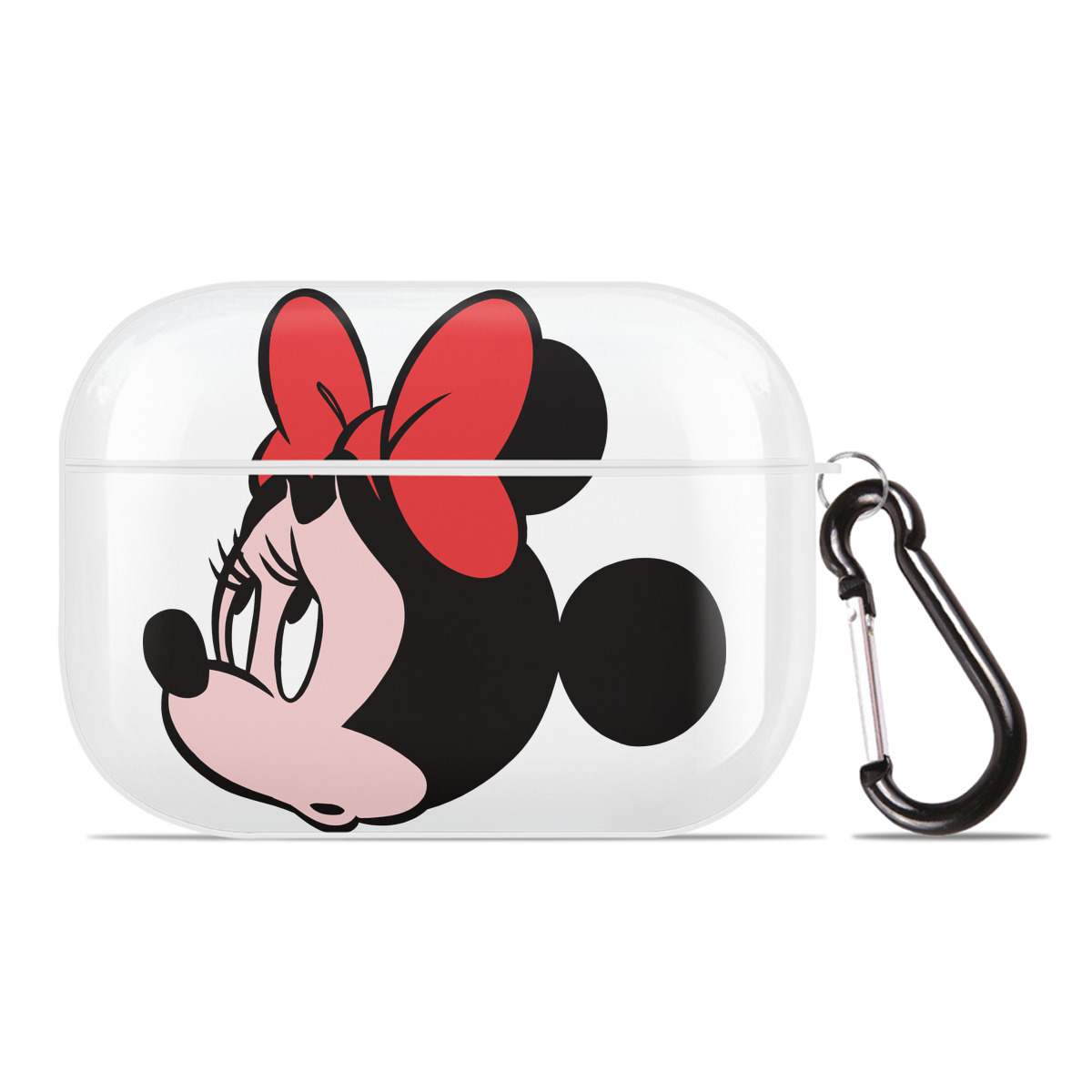 （画像用） ミッキーマウス Mickey Mouse 【AirPods Pro用】ハードシェル保護ケース 耐衝撃・防指紋・カラビナ付き商品仕様