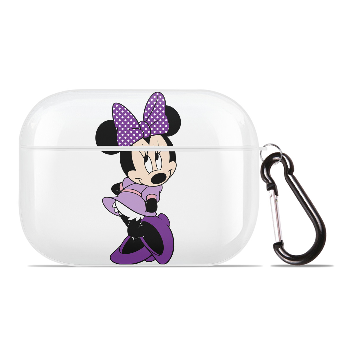 （画像用） ミッキーマウス Mickey Mouse 【AirPods Pro用】ハードシェル保護ケース 耐衝撃・防指紋・カラビナ付き商品仕様