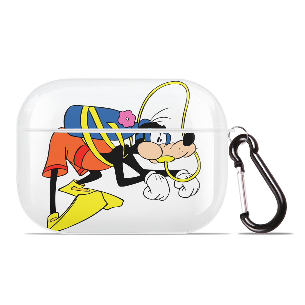 （画像用） ミッキーマウス Mickey Mouse 【AirPods Pro用】ハードシェル保護ケース 耐衝撃・防指紋・カラビナ付き商品仕様