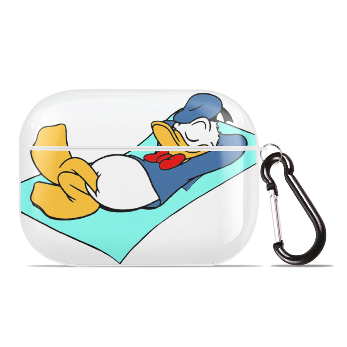 （画像用） ミッキーマウス Mickey Mouse 【AirPods Pro用】ハードシェル保護ケース 耐衝撃・防指紋・カラビナ付き商品仕様