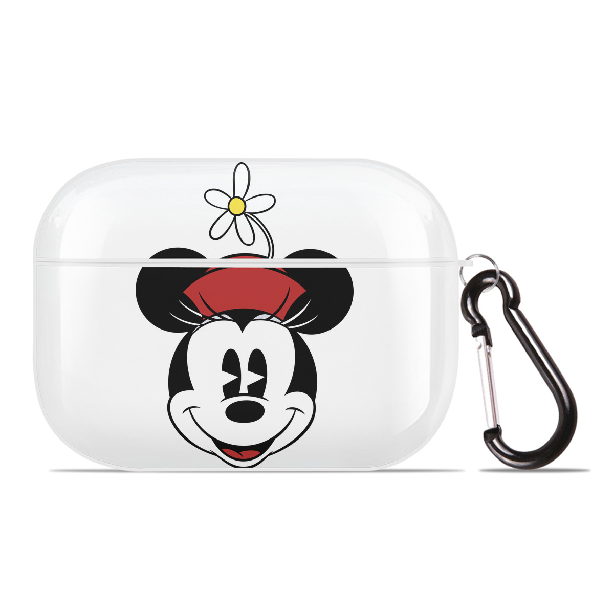 （画像用） ミッキーマウス Mickey Mouse 【AirPods Pro用】ハードシェル保護ケース 耐衝撃・防指紋・カラビナ付き商品仕様