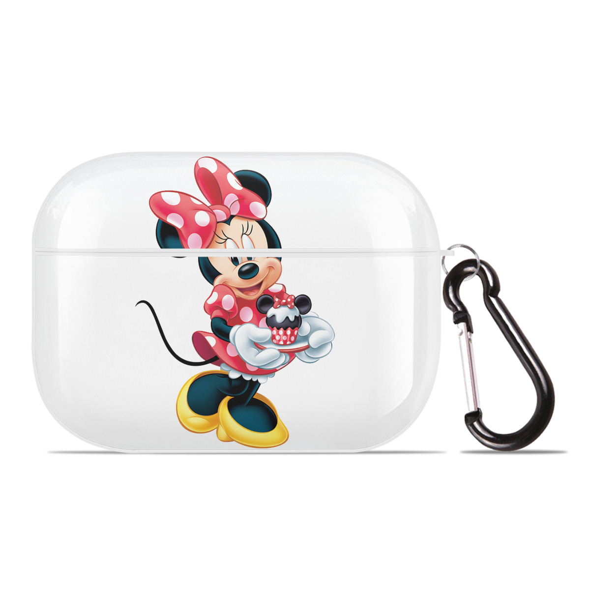 （画像用） ミッキーマウス Mickey Mouse 【AirPods Pro用】ハードシェル保護ケース 耐衝撃・防指紋・カラビナ付き商品仕様