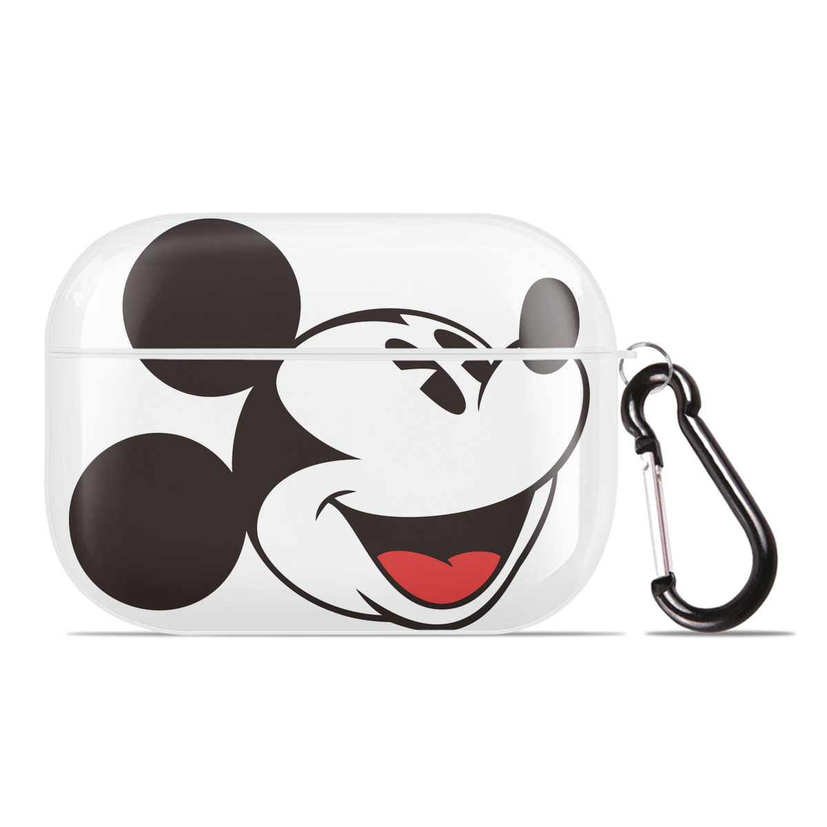 （画像用） ミッキーマウス Mickey Mouse 【AirPods Pro用】ハードシェル保護ケース 耐衝撃・防指紋・カラビナ付き商品仕様